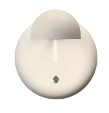 Vibia Pin - Wandleuchte - Pin 1675 - Creme