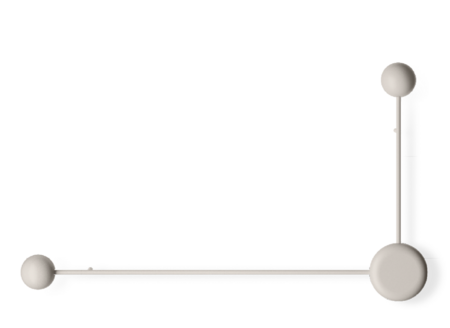 Vibia Pin - Wandleuchte - Pin1694 - Creme