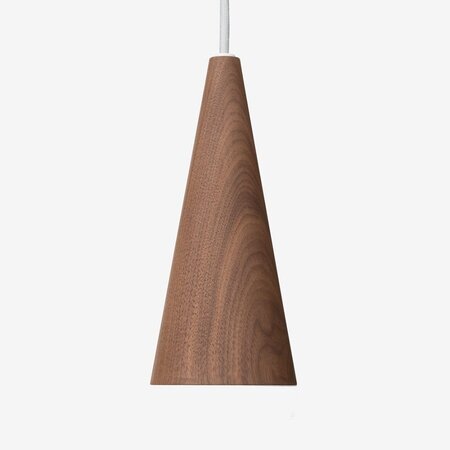 Iumi Cone Pendelleuchte  - Nussbaum