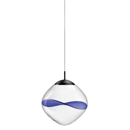 Lumina Pendelleuchte Aether von Lumina Tiefblaues Blütenblatt, 3000 K