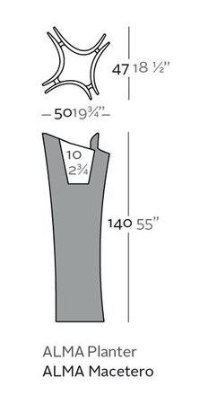 Vondom Alma Planter