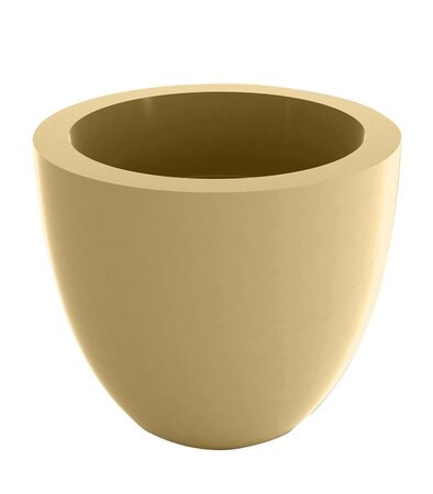Vondom Blowl Pot Ø30x26 - Lacquered Beige