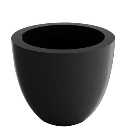 Vondom Blowl Pot Ø30x26 - Lacquered Anthracite
