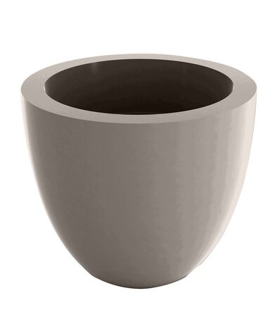 Vondom Blowl Pot Ø30x26 - Lacquered Taupe