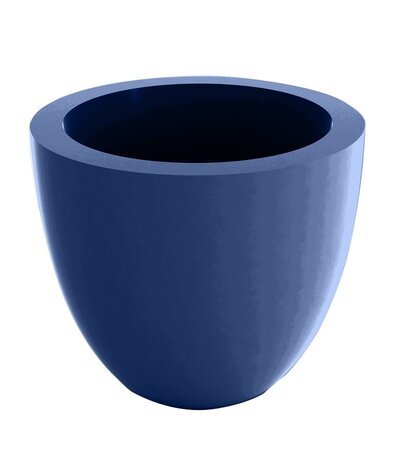 Vondom Blowl Pot Ø50x43 - Lacquered Navy