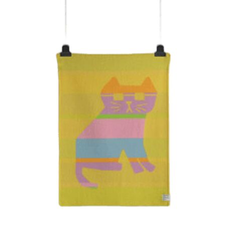 Røros Tweed,Røros Tweed Cool Cats Babydecke 100x67cm,Cool Cats Babydecke,Wohntextilien,Duvets & Kopfkissen