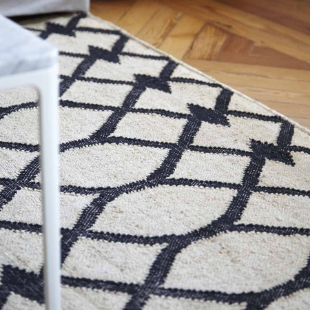 Teppich Rodas Schwarz Gan Rugs