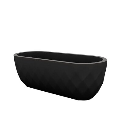 Vondom Vases Nano Planter 14x33x12 - Lacquered Black