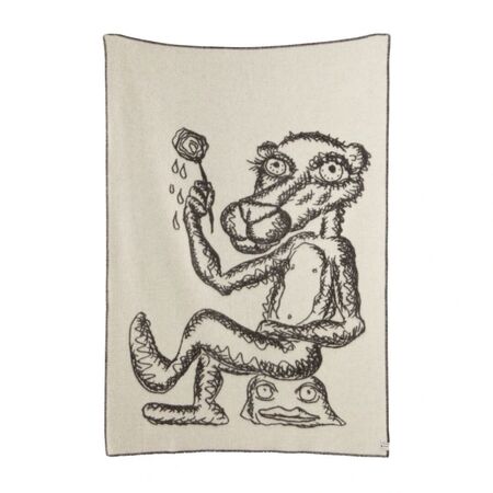 Røros Tweed Røros Tweed Melgaard Throw - Tagesdecke/Überwurf 135x200cm MELGAARD Grau/Natur