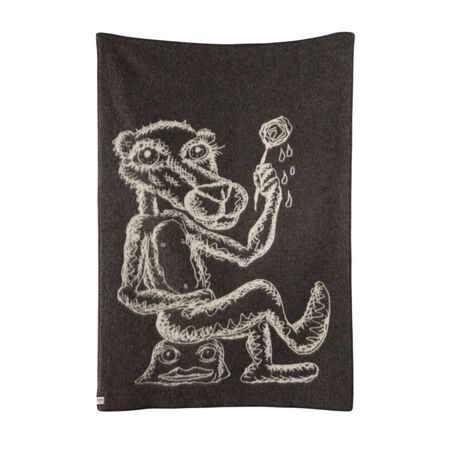 Røros Tweed Røros Tweed Melgaard Throw - Tagesdecke/Überwurf 135x200cm MELGAARD Grau/Natur
