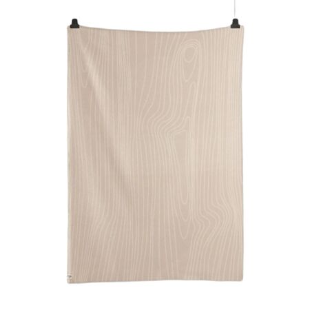 Røros Tweed Lammwolldecke Skog 135 x 200 cm von Røros Tweed Beige/Natur