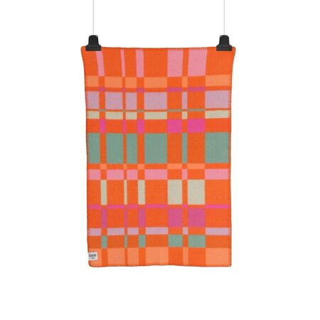 Røros Tweed,Baby Lammwolldecke City 67 x 100 cm von Røros Tweed,orange,Wohntextilien,Plaids