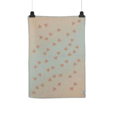Røros Tweed Røros Tweed Melvin Babydecke 100 x 67 cm Hellrosa/Hellblau, Standard