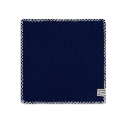 Røros Tweed Sitzkissen aus Lammwolle Stemor im 4er Set von Røros Tweed Tiefblau