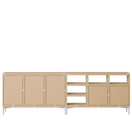 Muuto Sideboard Stacked Storage System, Konfiguration 2, Oak