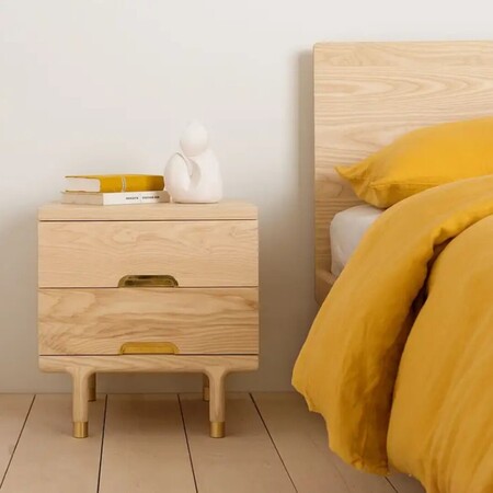 Kalon Simple Side Table Ash