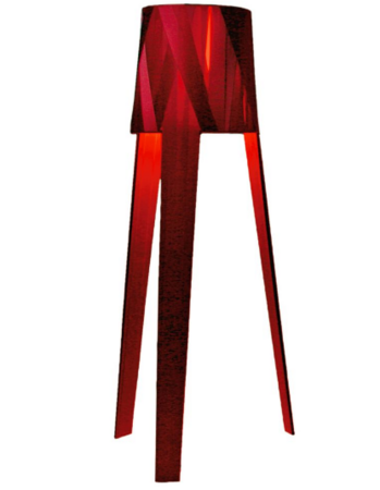 Fambuena Kleine Dress Stehlampe - Rot