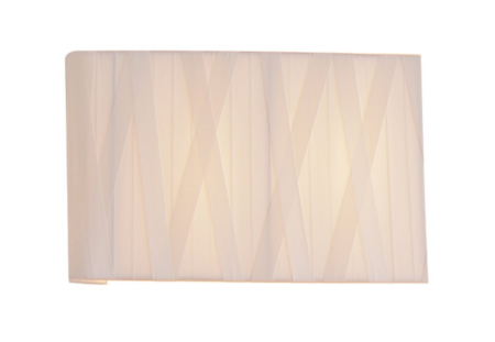 Fambuena Rechteckige Dress Wandlampe - Weiss