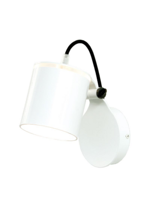 Fambuena Plume Wandlampe - Weiss