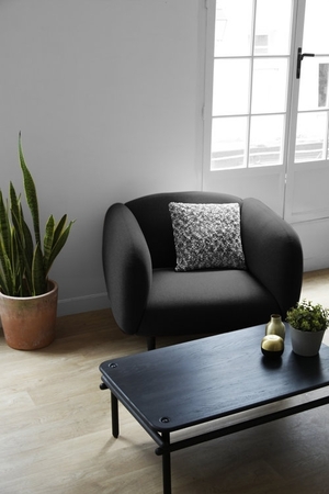 Eno Studio Moïra Armchair - Dark Grey