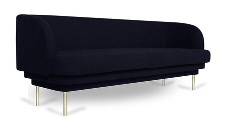 Eno Studio Cornice Sofa Velvet - Night Blue