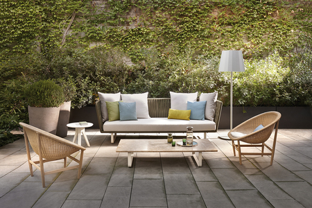 Kettal Bitta 2-Sitzer Outdoor Sofa