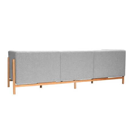 Hübsch  Moment 3 Sitzer Sofa von Hübsch  Grau