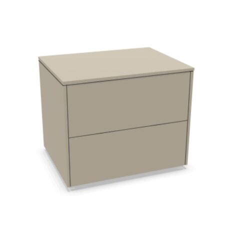 Müller Small Living Nachttisch Kombination 10 Aventa von Müller Small Living Steingrau