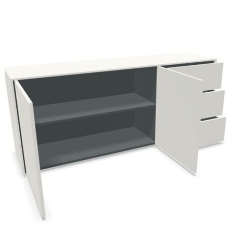 Müller Small Living,Sideboard Kombination 9 Aventa von Müller Small Living,weiss,Sideboard,klassisches Sideboard