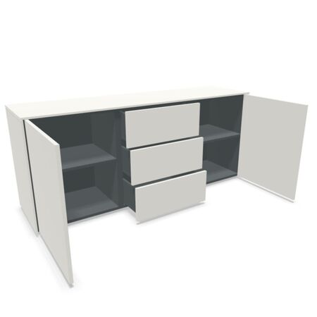 Müller Small Living Sideboard Kombination 5 Aventa von Müller Small Living Weiss