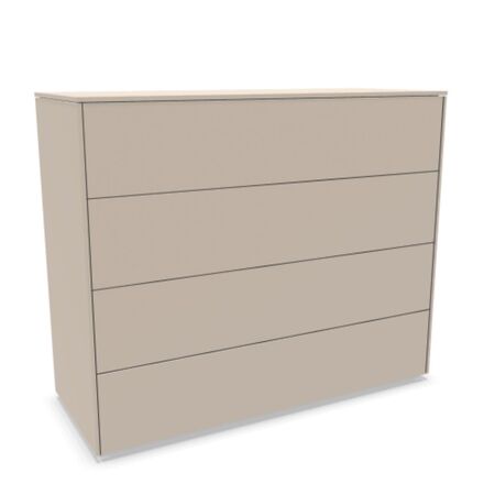 Müller Small Living Sideboard Kombination 2 Aventa von Müller Small Living Kaschmirgrau