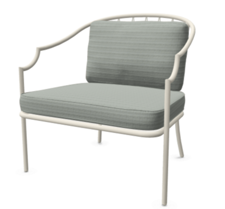 Emu Como Loungesessel-1204-23 Weiss-1204-1206-900-09 Salbeigrun