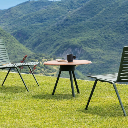 Fast Zebra 420L - Couchtisch mit Ikoro Tischplatte