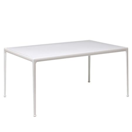 Knoll International Knoll International 1966 Dining Table - Rectangle, 60" x 38" Porcelain White / White
