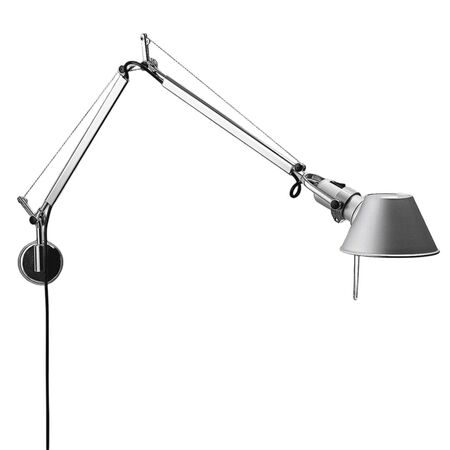Artemide Body Tolomeo Mini LED von Artemide  2700K, mit Body aluminium und Wandbefestigung