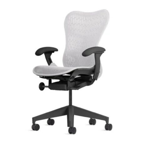 Herman CPH Bürostuhl Mirra 2 von Herman Miller Graphit, Alpine