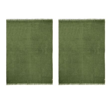 Ferm Living Decke Weaver von Ferm Living  Avocado
