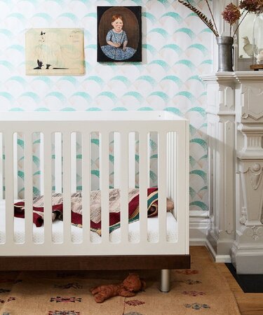 Oeuf Babybett Classic Walnut 70 x 140
