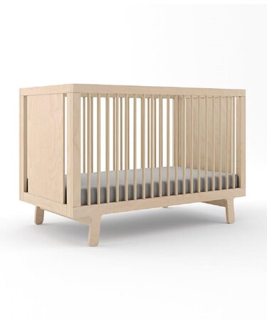 Oeuf Babybett Sparrow 70 x 140 - birke