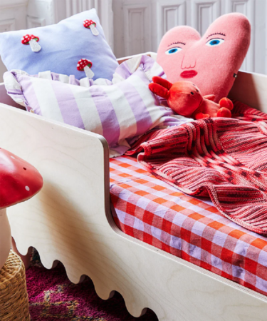 Oeuf Moss Toddler Bed - Kinderbett - Birke Lackiert