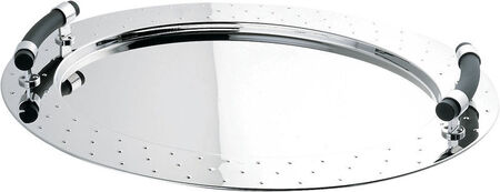 Alessi MG09 Tablett, oval mit Griffen
