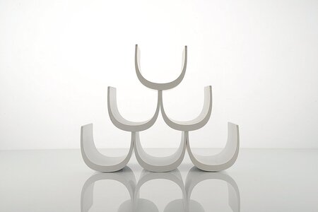 Alessi Noè Flaschenregal (6 Flaschen)