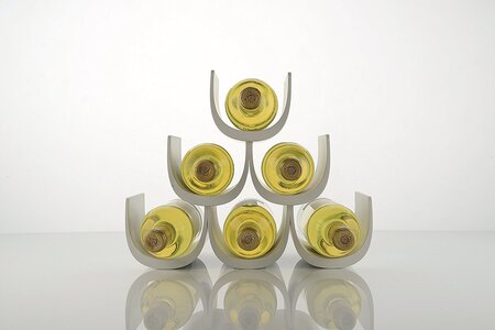 Alessi Noè Flaschenregal (6 Flaschen)