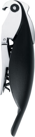 Alessi Parrot Sommelier-Korkenzieher-Schwarz