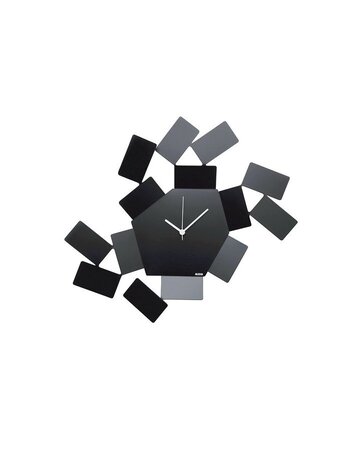 Alessi Wanduhr La Stanza Dello Scirocco - Schwarz