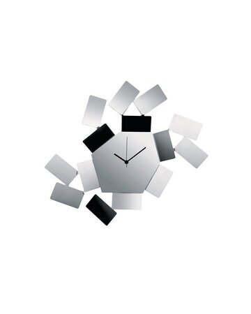 Alessi Wanduhr La Stanza Dello Scirocco - Edelstahl