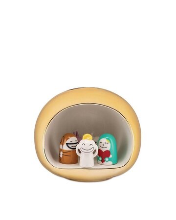 Alessi Krippe Presepe - Gold