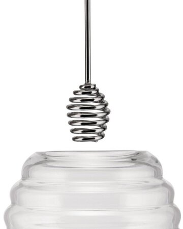 Alessi Honigglas Mit Schöpflöffel Honigtopf