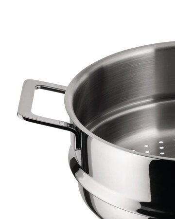 ALESSI POTS&PANS DURCHSCHLAGARTIGER EINSATZ ZUM DÜNSTEN