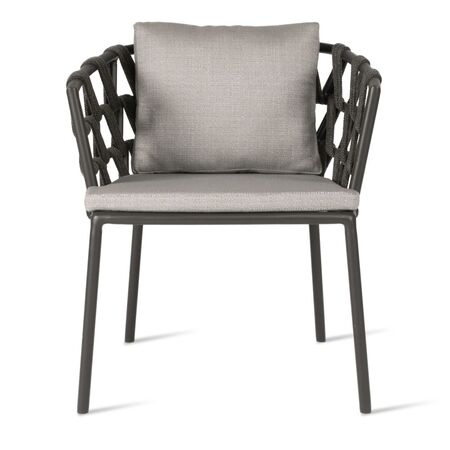 Vincent Sheppard Leo Dining Chair Lava Quick Ship Set von Vincent Sheppard Savane Zink